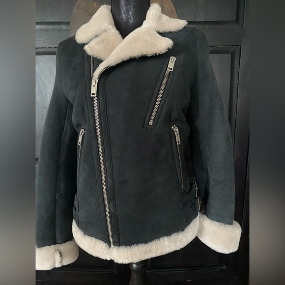 Diesal shearling jacket - Picture 3 of 6